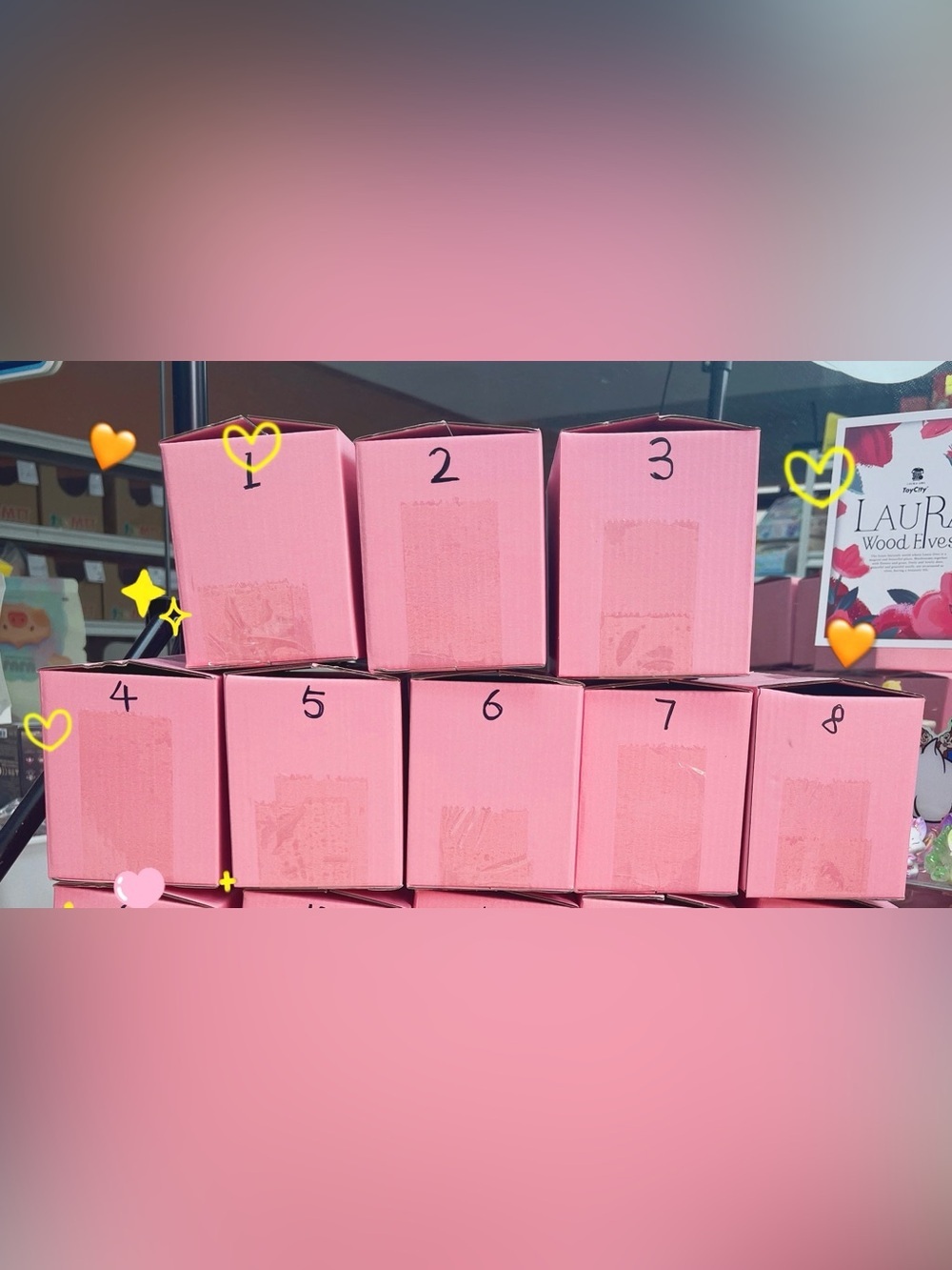 Small Inventory Box -Tops and Bottoms